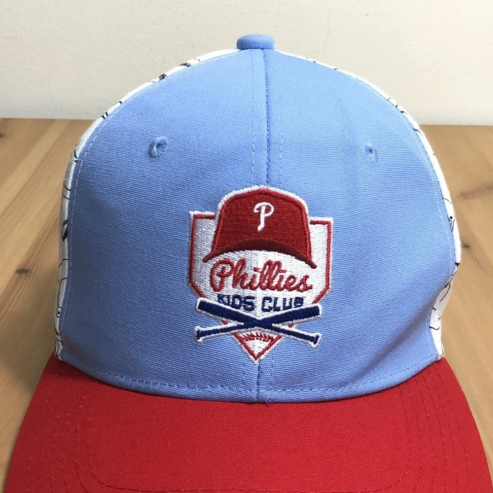 Philadelphia Phillies Kids Club Melon Wear Hat One Size Light Blue Baseball